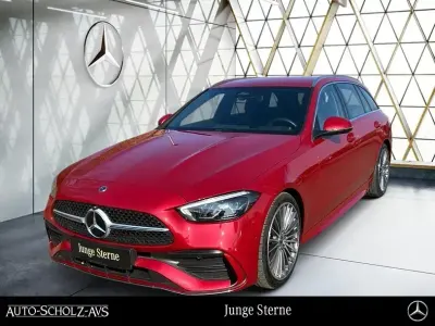 Brugt Mercedes C300 AMG 265 HK (194 kW) 2025 Rød Stationcar