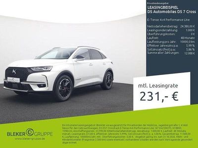 Lack weiss perlglänzend/metall Gebraucht 2022 DS Automobiles DS7 Crossback Performance SUV | 24.290 € (Fairer Preis)