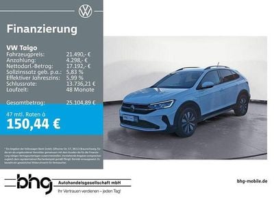 Gebraucht VW Taigo Move 110 PS (80 kW) 2024 Weiß SUV