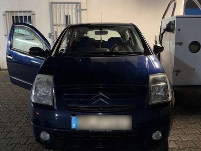 Gebraucht Citroën C2 60 PS (44 kW) 2004 Blau Kleinwagen