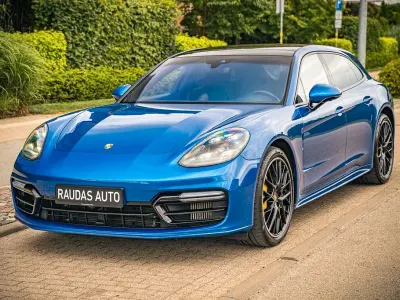 Gebraucht Porsche Panamera Turbo Sport Turismo Sport Turismo 549 PS (403 kW) 2019 Blau Kombi