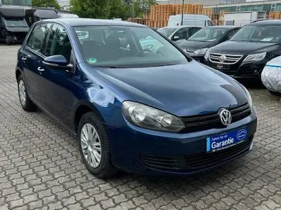 Gebraucht VW Golf VI Trendline 80 PS (58 kW) 2009 Blau Kleinwagen