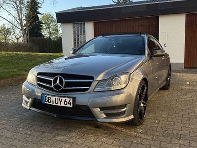 Usata Mercedes C250 204 CV (150 kW) 2012 Grigio Coupé