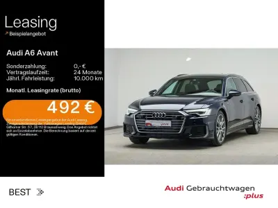 Gebraucht Audi A6 S-Line 299 PS (219 kW) 2022 Firmamentblau metallic Kombi