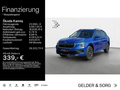 Neu Skoda Kamiq Tour 95 PS (69 kW) 2026 Raceblau metallic SUV