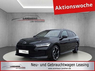 Neu Skoda Superb SportLine 193 PS (141 kW) 2025 Graphite grau Kombi