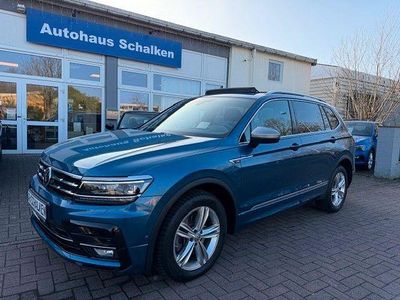 Gebraucht VW Tiguan Allspace Highline 200 PS (147 kW) 2021 Blau SUV