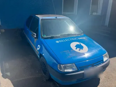 Gebraucht Citroën Saxo 19 kW (26 PS) 1996 Blau Kleinwagen