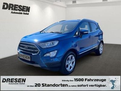Usata Ford Ecosport Titanium 125 CV (91 kW) 2018 Blu SUV
