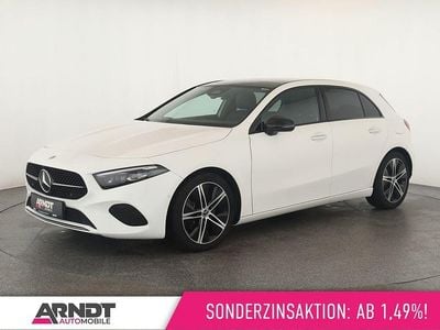 Polarweiß Gebraucht 2024 Mercedes A250 Progressive Limousine | 33.484 € (Fairer Preis)