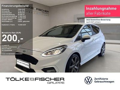 Gebraucht Ford Fiesta ST-Line 125 PS (91 kW) 2017 Weiß Limousine