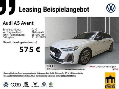 Gebraucht Audi A5 Ambiente 204 PS (150 kW) 2025 Gletscherweiß metallic Kombi