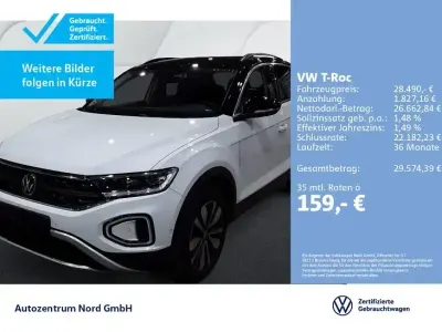Usata VW T-Roc Goal 150 CV (110 kW) 2025 Bianco SUV