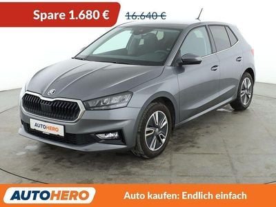 Gebraucht Skoda Fabia Ambition 110 PS (80 kW) 2021 Grau Kleinwagen