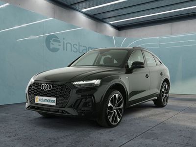 Schwarz Gebraucht 2021 Audi Q5 Sportback S-Line SUV | 47.244 € (Teuer)