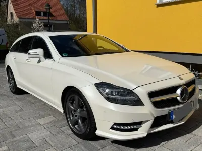 Używany Mercedes CLS350 265 KM (194 kW) 2013 Biały Coupe
