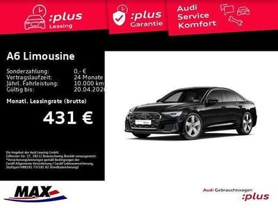 Gebraucht Audi A6 S-Line 286 PS (210 kW) 2025 Mythosschwarz metallic Limousine