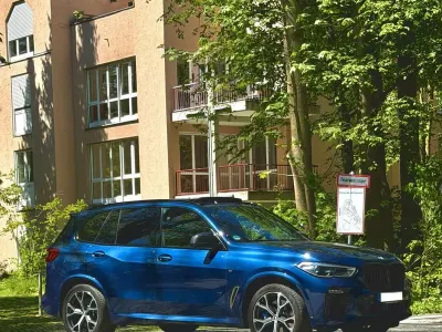 Gebraucht BMW X5 M Comfort Edition 530 PS (389 kW) 2020 Blau SUV