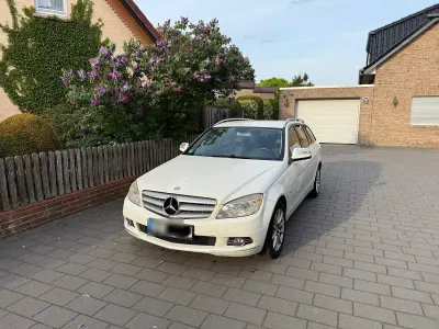 Usata Mercedes C220 170 CV (125 kW) 2008 Bianco Station wagon