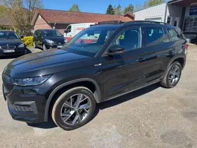 Gebraucht Skoda Kodiaq SportLine 200 PS (147 kW) 2023 Cerna magic/black magic SUV