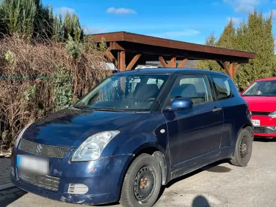 Gebraucht Suzuki Swift 92 PS (67 kW) 2007 Blau Kleinwagen