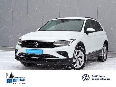 Gebraucht VW Tiguan IQ Drive 150 PS (110 kW) 2023 Pure white SUV