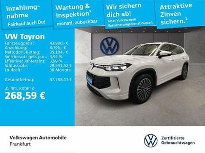 Weiß Gebraucht 2025 VW Tayron Life SUV | 43.980 €
