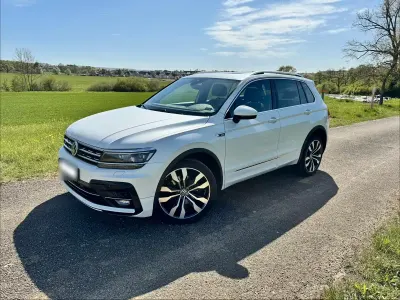 Używany VW Tiguan Highline 240 KM (176 kW) 2018 Biały SUV