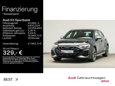 Gebraucht Audi S3 Ambiente 333 PS (244 kW) 2025 Mythosschwarz metallic Limousine