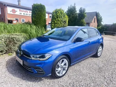 Gebraucht VW Polo Style 95 PS (69 kW) 2021 Reef blue metallic Kleinwagen