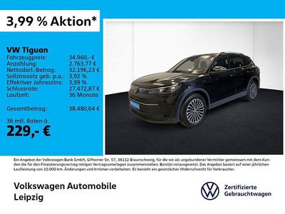 Usata VW Tiguan Goal 150 CV (110 kW) 2025 Nero SUV