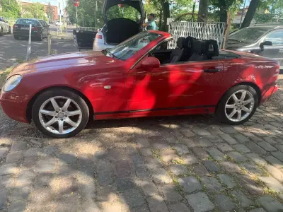 Brugt Mercedes SLK200 136 HK (100 kW) 1996 Rød Cabriolet