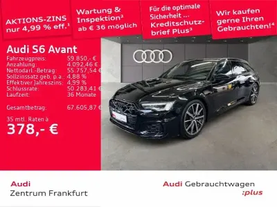 Second-hand Audi S6 Ambiente 344 CP (253 kW) 2024 Negru Break