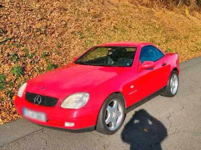 Brugt Mercedes SLK230 197 HK (144 kW) 1999 Rød Cabriolet