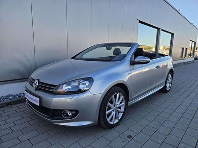 Gebraucht VW Golf Cabriolet LOUNGE 105 PS (77 kW) 2016 Tungsten silver metallic Cabrio