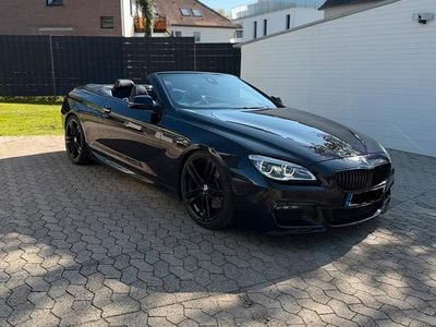 Brugt BMW 640 Cabriolet Performance 313 HK (230 kW) 2016 Sort Cabriolet