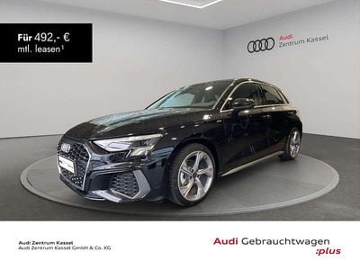 Gebraucht Audi A3 S-Line 150 PS (110 kW) 2024 Mythosschwarz metallic Limousine