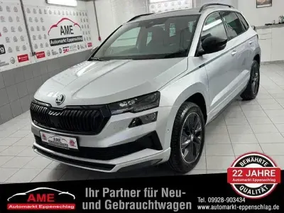 Gebraucht Skoda Karoq SportLine 190 PS (139 kW) 2024 Silber SUV