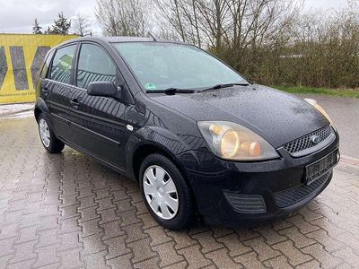 Gebraucht Ford Fiesta Style 69 PS (50 kW) 2007 Pantherschwarz metallic Kleinwagen