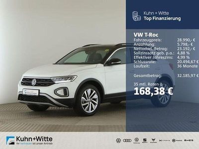 Gebraucht VW T-Roc Goal 150 PS (110 kW) 2024 Pure white SUV