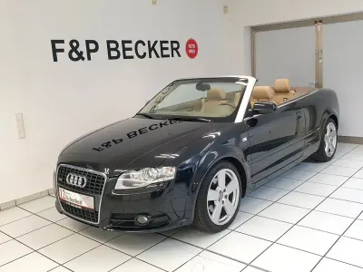 Gebraucht Audi A4 Cabriolet S-Line 163 PS (119 kW) 2008 Schwarz Cabrio
