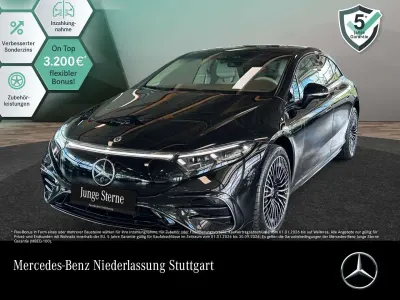 Używany Mercedes EQS580 AMG 384 kW (523 KM) 2023 Czarny Sedan/Limuzyna