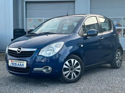 Gebraucht Opel Agila Edition 86 PS (63 kW) 2009 Blau Kleinwagen