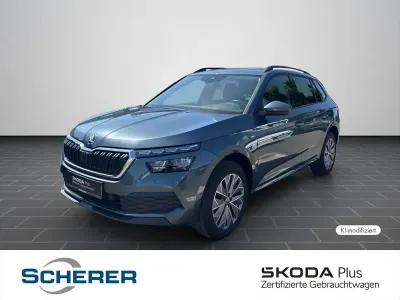 Gebraucht Skoda Kamiq Ambition 110 PS (80 kW) 2021 Quarzgrau metallic (metallic) SUV