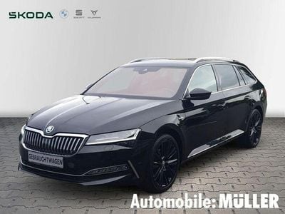 Schwarz Gebraucht 2023 Skoda Superb LAURIN & KLEMENT Kombi | 40.870 € (Guter Preis)