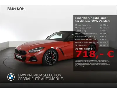 Brugt BMW Z4 Pure Impulse 340 HK (250 kW) 2025 Rød Cabriolet