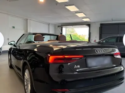Gebraucht Audi A5 Cabriolet 150 PS (110 kW) 2018 Schwarz Cabrio
