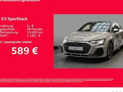 Neu Audi S3 Ambiente 333 PS (244 kW) 2025 Beige Limousine