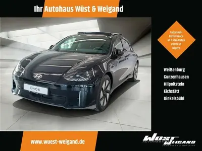 Gebraucht Hyundai Ioniq 6 Techniq 239 kW (325 PS) 2024 Biophillic blue pearl / mic Limousine