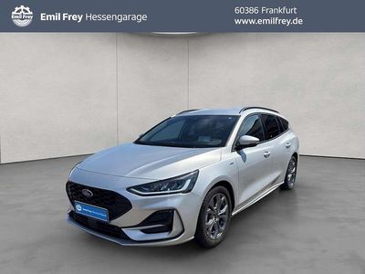 Gebraucht Ford Focus ST-Line X 125 PS (91 kW) 2023 Moondust silber metallic Kombi